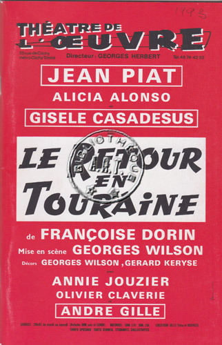 Les programmes de Théatre de l\